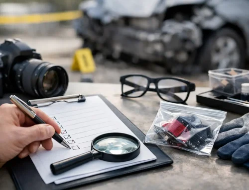 Accident Investigation Evidence Checklist Essentials