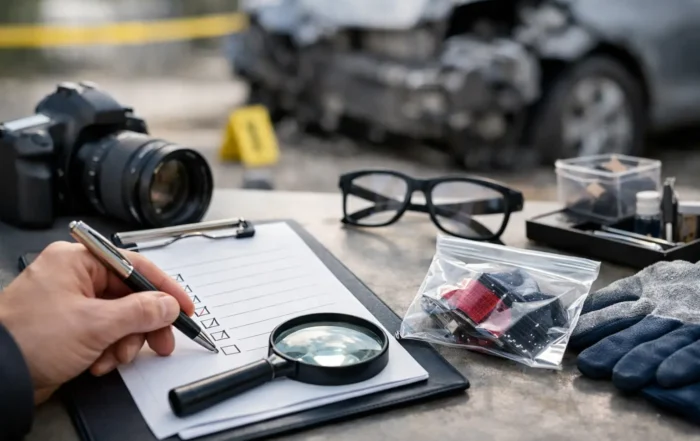 Accident Investigation Evidence Checklist Essentials